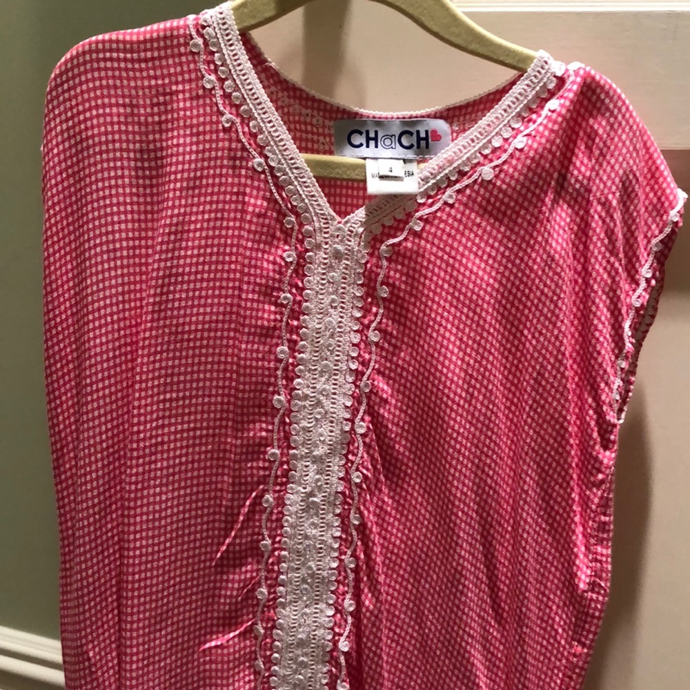 Chach girls tunic dress size 4